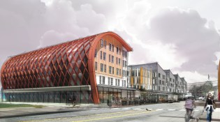 New campus entry from Union Market