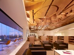 Third floor main reading room