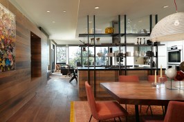 New construction, Peterssen Keller Architects, Streeter and Associates, Martin Patrick 3 - Interior design, ©Karen Melvin Photography, white cabinetry, tile, modern, contemporary, Room and Board, Art on the wall,