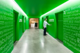 Elevator lobby