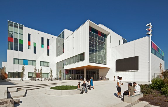 The Wilson Arts Plaza on opening day, Sept 5, 2017