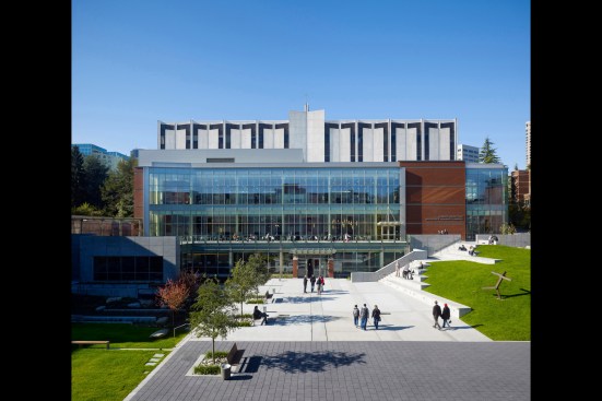 Exterior, Library with Renovation