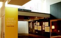 Light | Energy | Impact exhibit at the Center for Architecture.