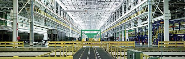 National Alabama Corp. Railcar-Manufacturing Facility Shoals region, Ala. Albert Kahn Associates Inside the railcar factory?s central construction area (pictured), whose design was driven by the scale of the building?s program, workers are capable of producing some 12,000 railcars annually.