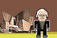 Frank Gehry, with Walt Disney Concert Hall.