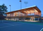 Princeton University Tennis Center, by Dattner Architects.