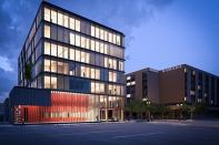 Construction begins on the Wood Innovation Design Center.