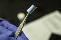 A novel hybrid plastic developed by researchers at the University of Michigan can conduct heat.