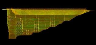 A partial elevation scan of the Rani-ki-Vav stepwell in India's Gujarat province, which was named a UNESCO World Heritage Site earlier this year.