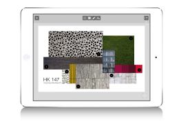 Board users can juxtapose their clipped objects and swatches to create a polished design vision.