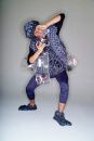In Object of Desire, Taeyoon Choi and E Roon Kang demonstrated a wearable computer in a performance, 2006.