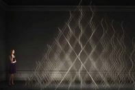 An installation by Kengo Kuma.