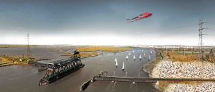 MIT CAU/ZUS/De Urbanisten's "New Meadowlands: Productive City + Regional Park"