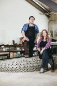Partners Ronald Rael and Virginia San Fratello carry out research on 3D printing through their Emerging Objects subsidiary.