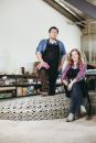 Partners Ronald Rael and Virginia San Fratello carry out research on 3D printing through their Emerging Objects subsidiary.