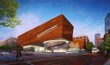 Conceptual rendering of Dallas Holocaust Museum.
