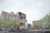Exterior View from 125th Street Plaza