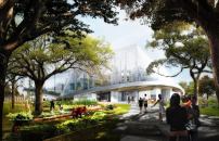 The Huff proposal's west side.