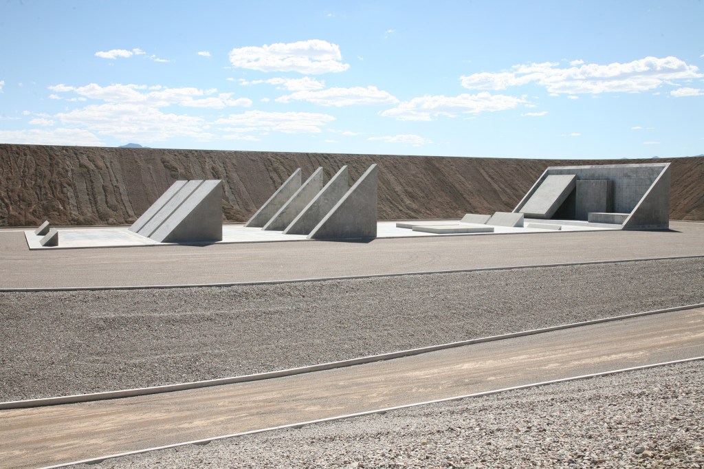 City, in Garden Valley, Nevada, by Michael Heizer