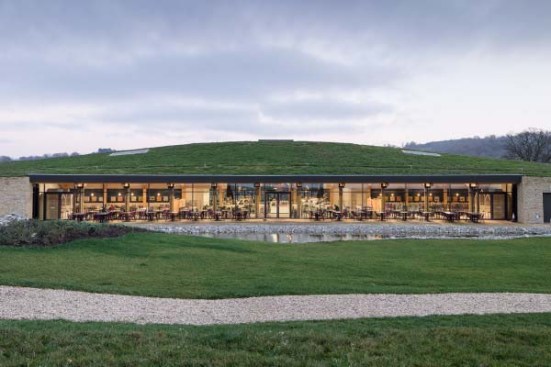 Gloucester Services, by Glenn Howells Architects with AFL Architects