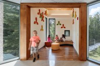 One of the school's "treehouses"