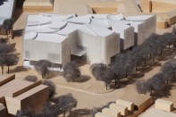 Model of Nancy and Rich Kinder building