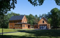 ZeroEnergy Design's net positive farmhouse in Lincoln, Mass.