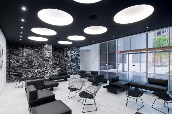 View of The Marlene Hess and James D. Zirin Lounge