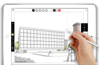 Morpholio's Perspective Finder tool can locate the vanishing point of a scene via an iPad or iPhone camera, allowing designers to sketch over an environment accurately.
