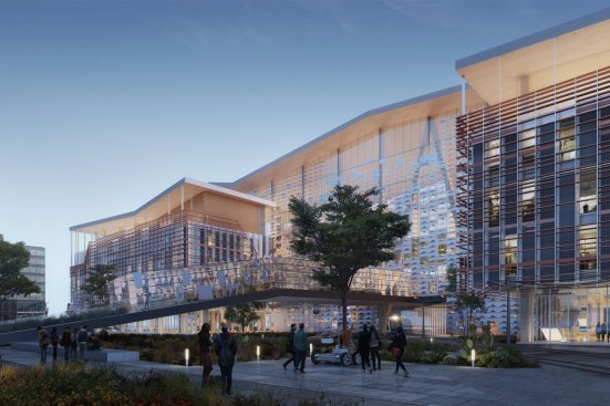 Rendering of Arizona State University ISTB-7, designed by Studio Ma