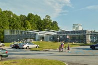 Mack Scogin and Merrill Elam's Clayton County Headquarters Library in Jonesboro, Ga.