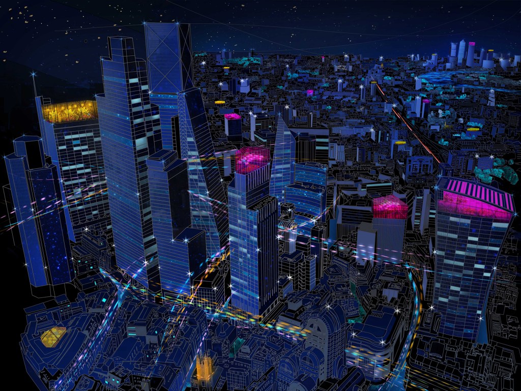 Speirs + Major deployed virtual-reality technology in “The Third Age,” an installation about the city of the future.