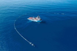 Installation of System 001 at Pacific Trial test site on Sept. 15.