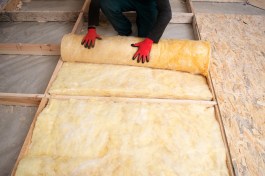 Traditional mineral wool insulation
