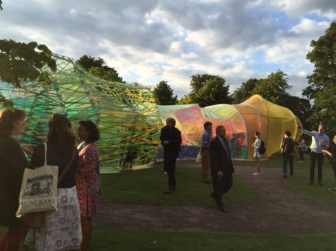 2015 Serpentine Gallery Pavilion, London, by SelgasCano.