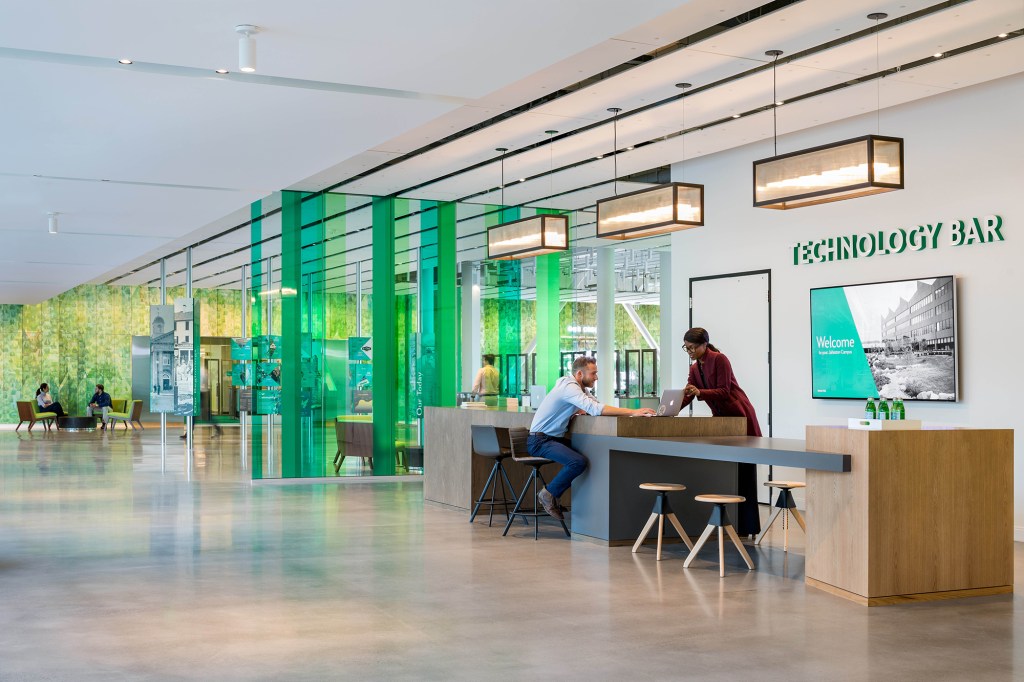 Citizens Bank corporate campus, in Johnston, R.I., designed by Elkus Manfredi Architects