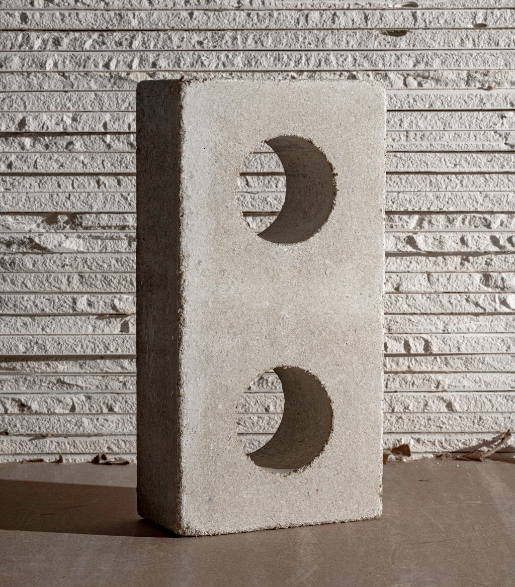Drywall waste block (DWB)