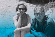 Eero and Aline Louchheim Saarinen in the 1950s