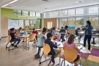 Dr. Martin Luther King Jr. School, in Cambridge, Mass., designed by Perkins Eastman