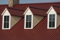 Standing seam metal roof