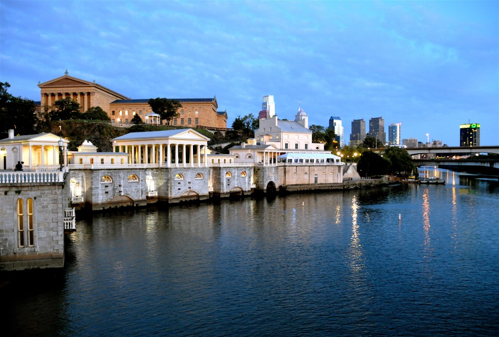 Philadelphia's Fairmount Water Works, designed by Frederick Graff in 1812