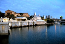 Philadelphia's Fairmount Water Works, designed by Frederick Graff in 1812