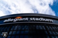 Progress pictures for the construction of Allegiant Stadium, home of the Las Vegas Raiders, Thursday, June 25, 2020, in Las Vegas, Nev.