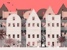 “Elsewhere, or Else Where?”, an “architectural fever dream” about the Bay Area, considers how society’s current conceptions of home and elsewhere are flawed, and how architecture can help create a new understanding.