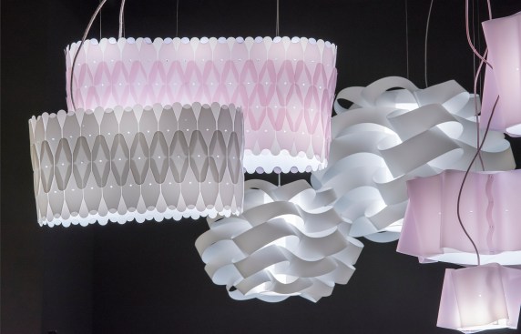 A display from 2018 Light+Building