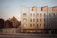 The modular Model-C apartments by Generate and Placetailor is scheduled for completion by the end of 2021.