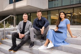 Cove.tool co-founders Daniel Chopson, Patrick Chopson, and Sandeep Ahuja