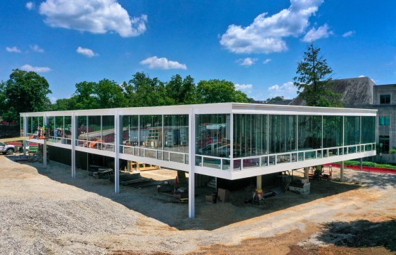 The Mies Building for the Eskenazi School of Art, Architecture + Design