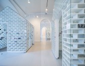 The Gun Violence Memorial Project, which comprises four houses, each built of 700 glass bricks, a reference to the number of people in the U.S. killed by guns every week, will be on view