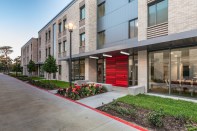 One of the University of Houston Quad’s seven townhouses. Courtesy EYP Architecture & Engineering. Photo: Austin Commercial/Cloyce J. Wall.